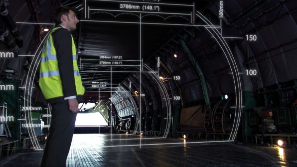 物流托运货机内部结构