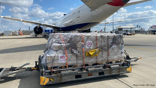 ACS艾尔环球安排英国援助航班飞往海地